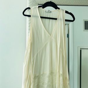 NWOT Mango Romantic Lace Blouse